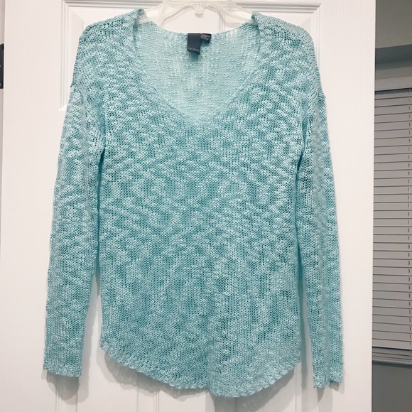 Quinn Sweaters - Mint Blue Sweater (Francesca’s Collections)